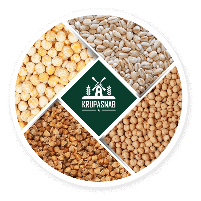 Krupasnab pulses and grains